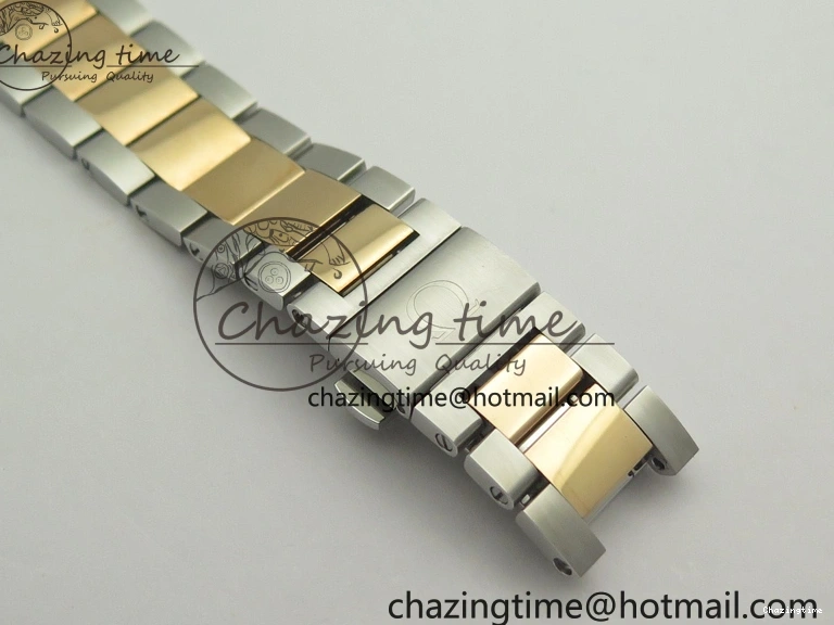 0116 Speedmaster ’57 Co-Axial SS RG OMF 1:1 Best Edition Black Dial On SS RG Bracelet A9300 (Free Leather Strap) RelaxedFit 8071